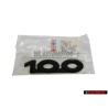 Audi Originale 100 Posteriore Logo Emblema Scritta Nero - 431853741A 2FA