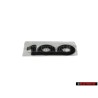 Audi Originale 100 Posteriore Logo Emblema Scritta Nero - 431853741A 2FA