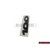 Audi Originale 100 Posteriore Logo Emblema Scritta Nero - 431853741A 2FA