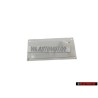 Audi Originale A2 Posteriore Logo Emblema Scritta Cromo - 8Z0853741B 2ZZ
