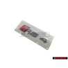 Audi Originale RS4 Posteriore Logo Emblema Scritta Cromo Rosso - 8D9853740 2ZZ