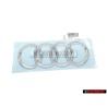 Audi Originale Anelli Posteriore Logo Emblema Simbolo Cromo - 4F9853742 2ZZ