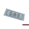 Audi Originale Anelli Posteriore Logo Emblema Simbolo Cromo - 4F9853742 2ZZ