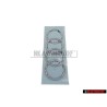 Audi Originale Anelli Posteriore Logo Emblema Simbolo Cromo - 4F9853742 2ZZ