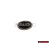 Audi Originale Lato Logo Emblema Simbolo Nero Cromo - 447853621 01C