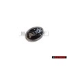 Audi Originale Lato Logo Emblema Simbolo Nero Cromo - 447853621 01C