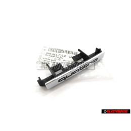 Audi Originale QUATTRO Fronte Logo Emblema Scritta Cromo - 4A5853736B 2ZZ