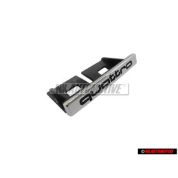 Audi Originale QUATTRO Fronte Logo Emblema Scritta Cromo - 8P4853736B 2ZZ