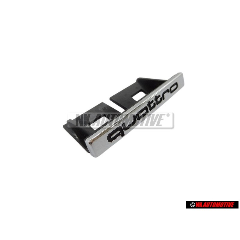 Audi Originale QUATTRO Fronte Logo Emblema Scritta Cromo - 8P4853736B 2ZZ