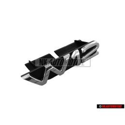 Audi Originale W12 Fronte Logo Emblema Scritta Cromo - 4E0853738 2ZZ