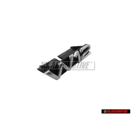 Audi Originale W12 Fronte Logo Emblema Scritta Cromo - 4E0853738 2ZZ