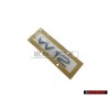 Audi Originale W12 Posteriore Logo Emblema Scritta Cromo - 4E0853743T 2ZZ