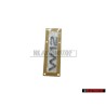 Audi Originale W12 Posteriore Logo Emblema Scritta Cromo - 4E0853743T 2ZZ