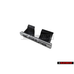Audi Originale QUATTRO Fronte Logo Emblema Scritta Cromo - 8H0853736 2ZZ