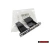 Audi Originale QUATTRO Fronte Logo Emblema Scritta Cromo - 8P3853736 2ZZ