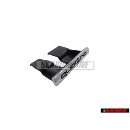 Audi Originale QUATTRO Fronte Logo Emblema Scritta Cromo - 8P3853736 2ZZ