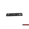 Audi Originale AUDI 80 Cruscotto Logo Emblema Scritta Nero Cromo - 8A0853681D