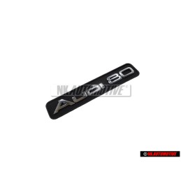Audi Originale AUDI 80 Cruscotto Logo Emblema Scritta Nero Cromo - 8A0853681D