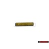 Audi Originale AUDI 80 Cruscotto Logo Emblema Scritta Nero Cromo - 8A0853681D