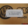 Audi Originale V8 Posteriore Logo Emblema Scritta Cromo - 8E0853601B