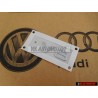 Audi Originale V8 Posteriore Logo Emblema Scritta Cromo - 8E0853601B