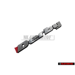 VW Originale DERBY Posteriore Logo Emblema Scritta - 6KM853687 GX2