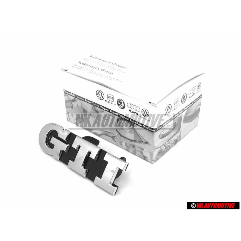 VW Originale GTI Fronte Logo Emblema Scritta Cromo - 6C0853948D FOD