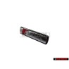 Audi Originale S-LINE Fronte Logo Emblema Scritta Cromo Rosso - 4F0853736A 2ZZ