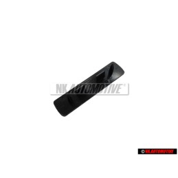 Audi Originale S-LINE Fronte Logo Emblema Scritta Cromo Rosso - 4F0853736A 2ZZ