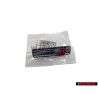 Audi Originale S-LINE Fronte Logo Emblema Scritta Cromo Rosso - 4F0853736A 2ZZ