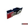 Audi Originale S4 Fronte Logo Emblema Scritta Nero Cromo Rosso - 8E0853736A 2ZZ