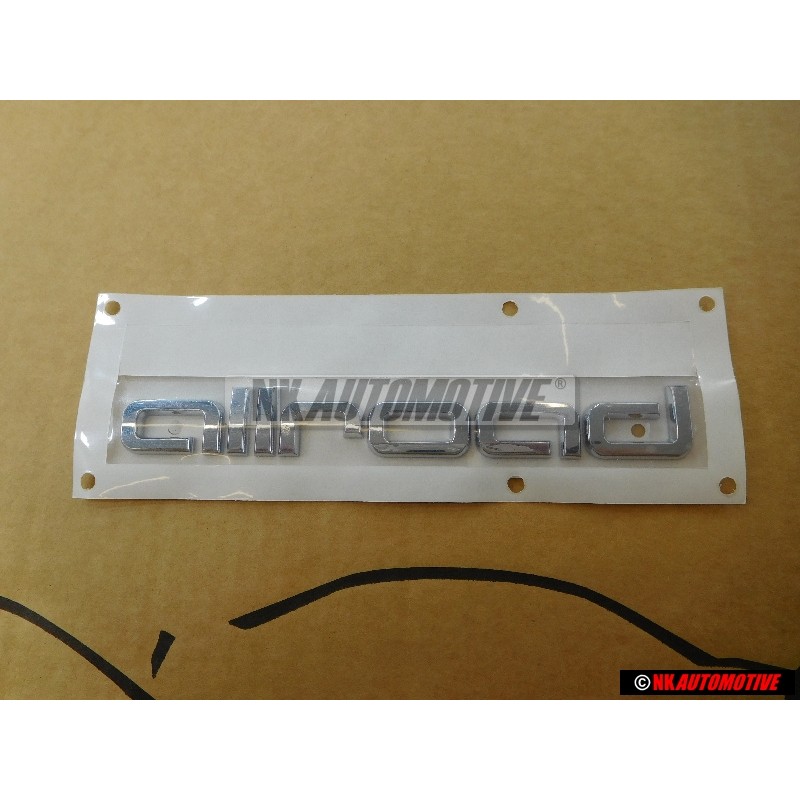 Audi Originale ALLROAD Posteriore Logo Emblema Scritta Cromo - 4Z7853735A 2ZZ