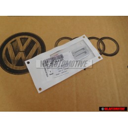 Audi Originale S8 Posteriore Logo Emblema Scritta Cromo Rosso - 4D0853735A 2ZZ