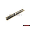 VW Originale GOLF GLX Posteriore Logo Emblema Scritta - 1H6853687AKGX2