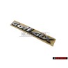 VW Originale GOLF GLX Posteriore Logo Emblema Scritta - 1H6853687AKGX2