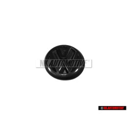 VW Originale Posteriore Logo Emblema Simbolo Nero - 191853601B 01C