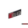 Audi Originale S8 Fronte Logo Emblema Scritta Nero Cromo Rosso - 4E0853740