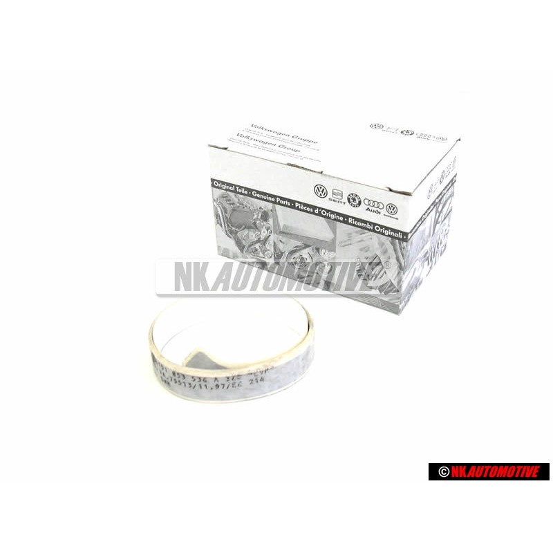 VW Originale Striscie Ornament.Per Fiancata Grigio Scuro Met. 