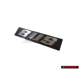 VW Originale BUS Posteriore Logo Emblema Scritta Argento Spazzolato - 255853689