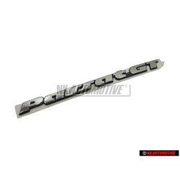 VW Originale PASSAT GT Posteriore Logo Emblema Scritta Cromo - 3A0853687K Z10