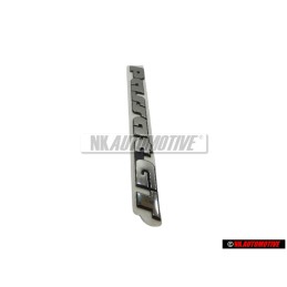 VW Originale PASSAT GT Posteriore Logo Emblema Scritta Cromo - 3A0853687K Z10
