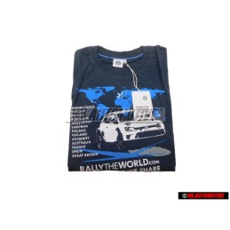 VW Originale T-Shirt (Uomo) Blu Scuro/Bianco - 6RV084200D BRL