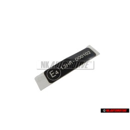 VW Originale Targhetta Tipo - 1C0000279