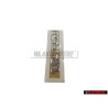 VW Originale 1.9 TDI Posteriore Logo Emblema Scritta Cromo - 1K0853675H 739