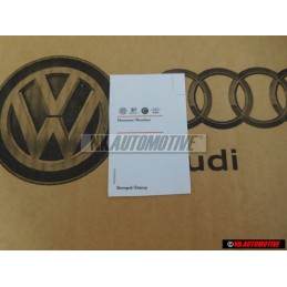 VW Originale Targhetta Di Avvertenza 'Unita D'Ordine 100' - 000010006