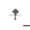 VW Originale Supporto Per Copertura Grigio Perla - 1J6863449B Y20
