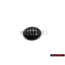 VW Originale 6-Velocità Pomelli Del Cambio Placca Emblema - 1K0711144J