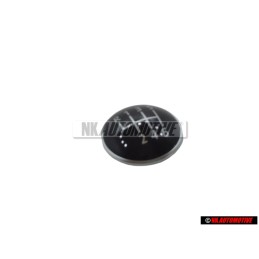 VW Originale 6-Velocità Pomelli Del Cambio Placca Emblema - 1K0711144J