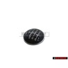 VW Originale 6-Velocità Pomelli Del Cambio Placca Emblema - 1K0711144J