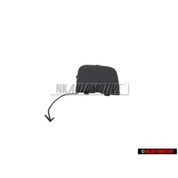 VW Originale Copert. P. Occhione Di Traino Nero Satinato - 1K6807441B 9B9